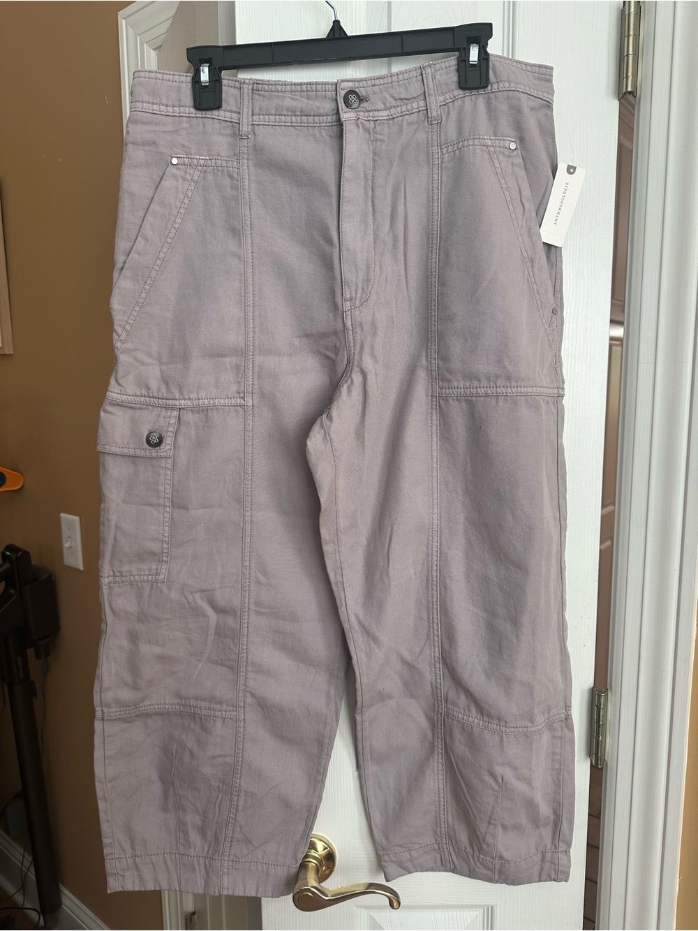 Anthropologie Barrel Utility Pants - Picture 1 of 4
